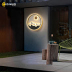 Outdoor Aluminum Wall Street Lamps - Dimmable Decorative Lighting Fixture for Garden Courtyard