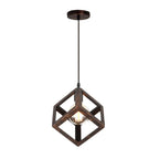 Geometric LED 3-Light Pendant for Indoor Lighting & Decor