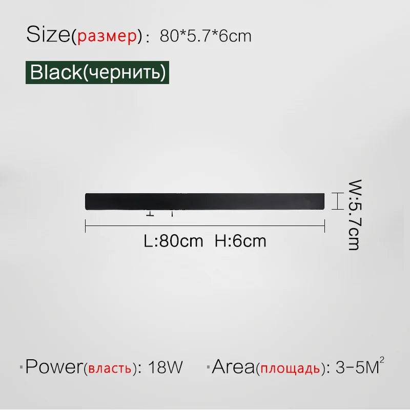 Minimalist Wall Lamp for Bedroom with Storage and Hooks