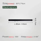 Minimalist Wall Lamp for Bedroom with Storage and Hooks