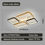 Dimmable LED Ceiling Light for Living Room and Bedroom