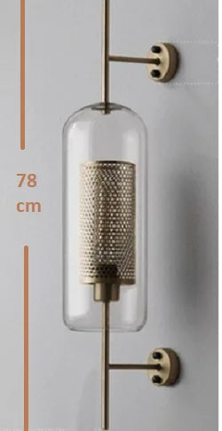 LED Wall Sconce Light Fixture Vintage Style for Bedroom Living Room Home Decor