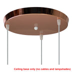 Geometric LED 3-Light Pendant for Indoor Lighting & Decor