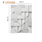 Geometric Art Indoor Wall Lamp for Bedroom Living Room Staircase Home Decor