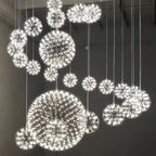Gypsophila Sparkball Pendant Lights – Indoor Living Room Cafe Lighting Fixture