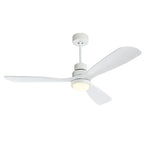 Wood Ceiling Fan with Remote Control | Bedroom 220V