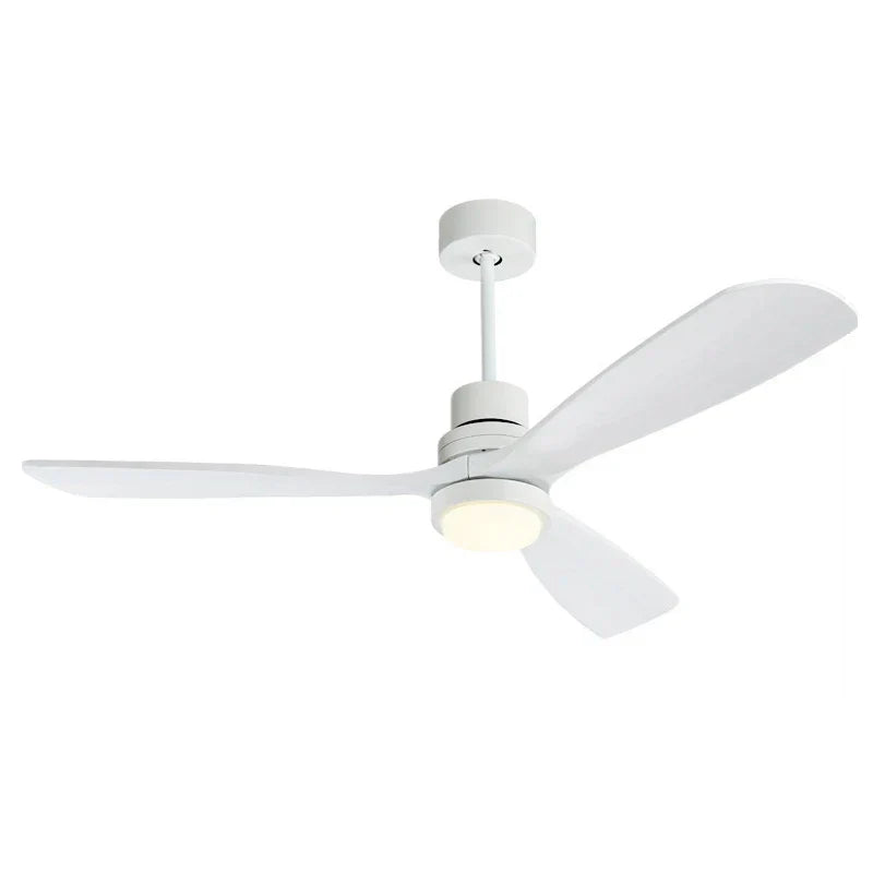 Wood Ceiling Fan with Remote Control | Bedroom 220V
