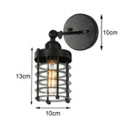 Retro Industrial Wall Sconce Light Fixture for Indoor Lighting