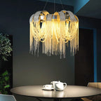 Tassel Luxury Chandelier: Postmodern Elegance for Living Room, Restaurant, Bedroom, Hotel