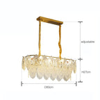 Luxury French Glass Flower Chandelier by - Vintage Nostalgic Modern Design