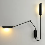 Adjustable Retro Wall Lamp with Long Arm and LED E27 Light