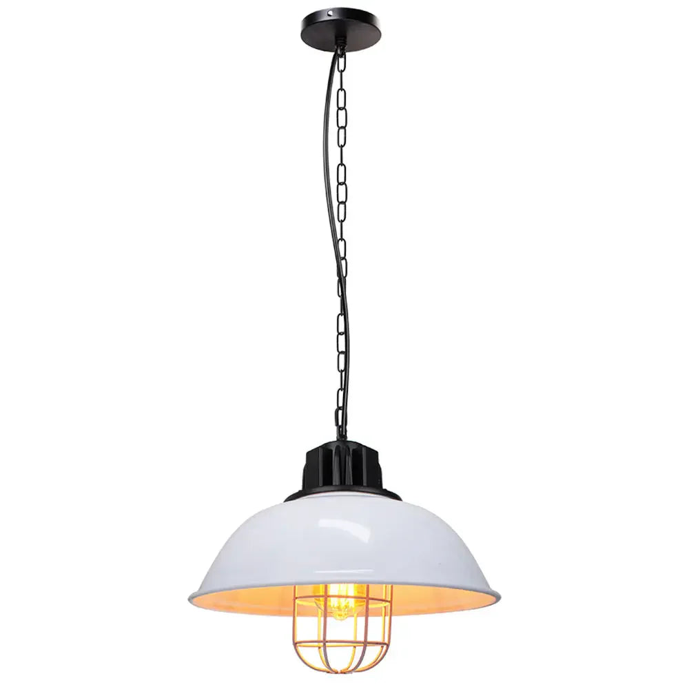 Iron Pendant Light Vintage Loft Bar Lighting Nordic Handing Lampshade