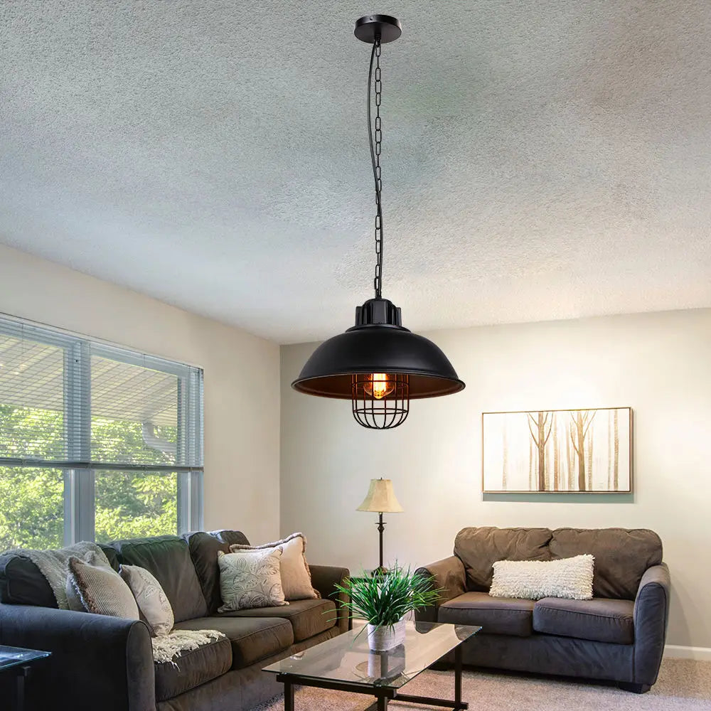 Retro Industrial Pendant Lights Vintage Hanging Lamp for Bar Restaurant Living Room
