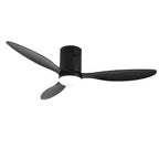 Modern Low Floor LED Ceiling Fan, DC Remote Control Ventilador De Techo