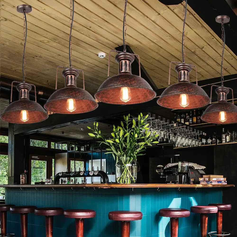 Vintage Loft Pendant Industrial Lamps for Kitchen Living Room Bedroom Decor
