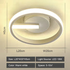 Modern LED Ceiling Lamp for Indoor Lighting Minimalist Chandelier