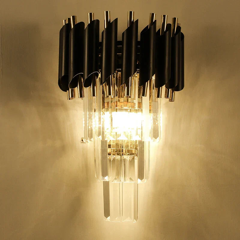 Crystal Luxury Wall Lamp for Living Room, Bedroom, and Aisle