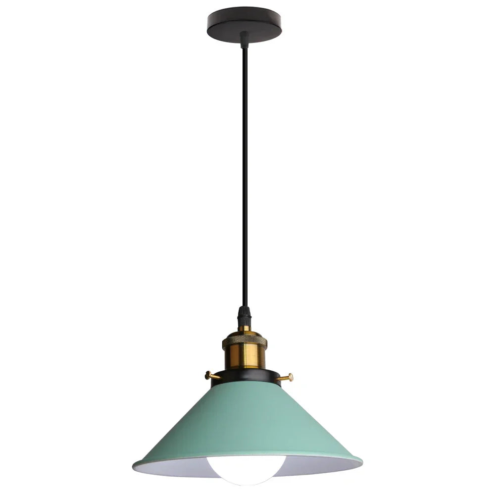 Industrial Pendant Lights: Modern Retro Loft Hanging Lamp for Home Decor