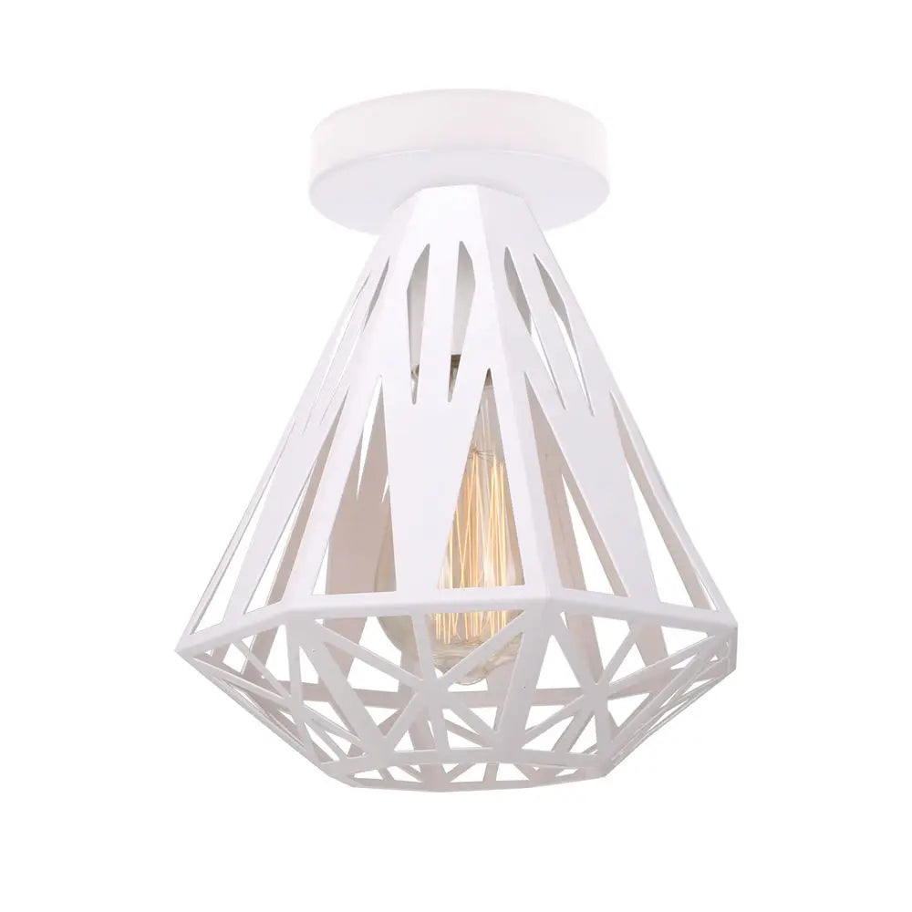 Nordic White LED Ceiling Light for Home Decor
