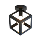 Vintage Industrial LED Ceiling Light Shade for Living Room Kitchen Cage Home Decor