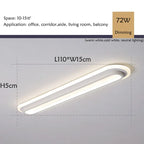 Modern Minimalist Long Aisle LED Ceiling Lamp