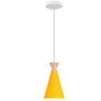 Vintage Modern Wood Pendant Lamp | Nordic Industrial LED Hanging Light