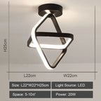 Modern LED Ceiling Lamp for Indoor Lighting Minimalist Chandelier