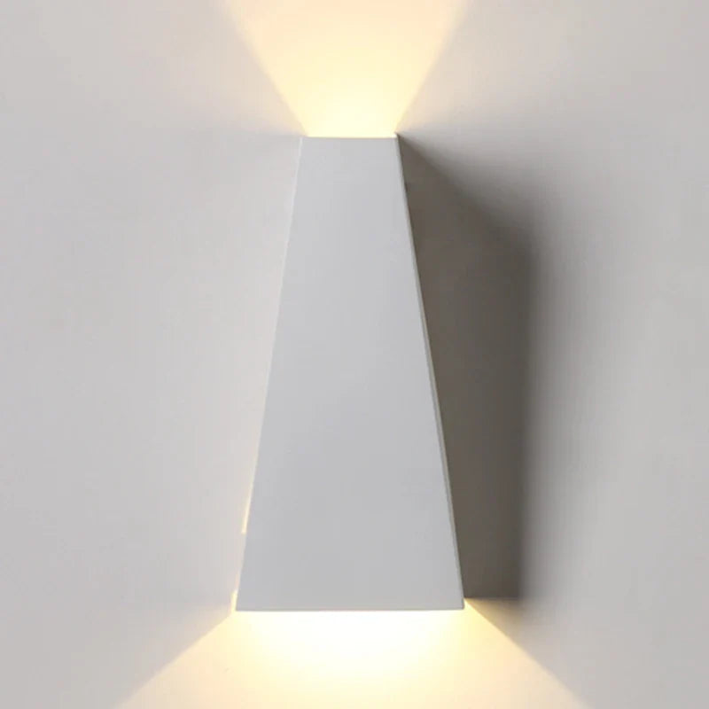 Dual Head 10W LED Wall Lamp for Bedroom Foyer, Waterproof Modern Outdoor Fixture