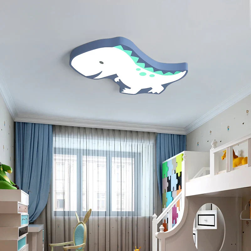 LED Dinosaur Ceiling Chandelier: Creative Home Decor for Kids Room