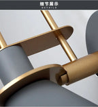 Modern Metal LED Wall Lamp Nordic Style Living Room Decoration Bedside Lighting