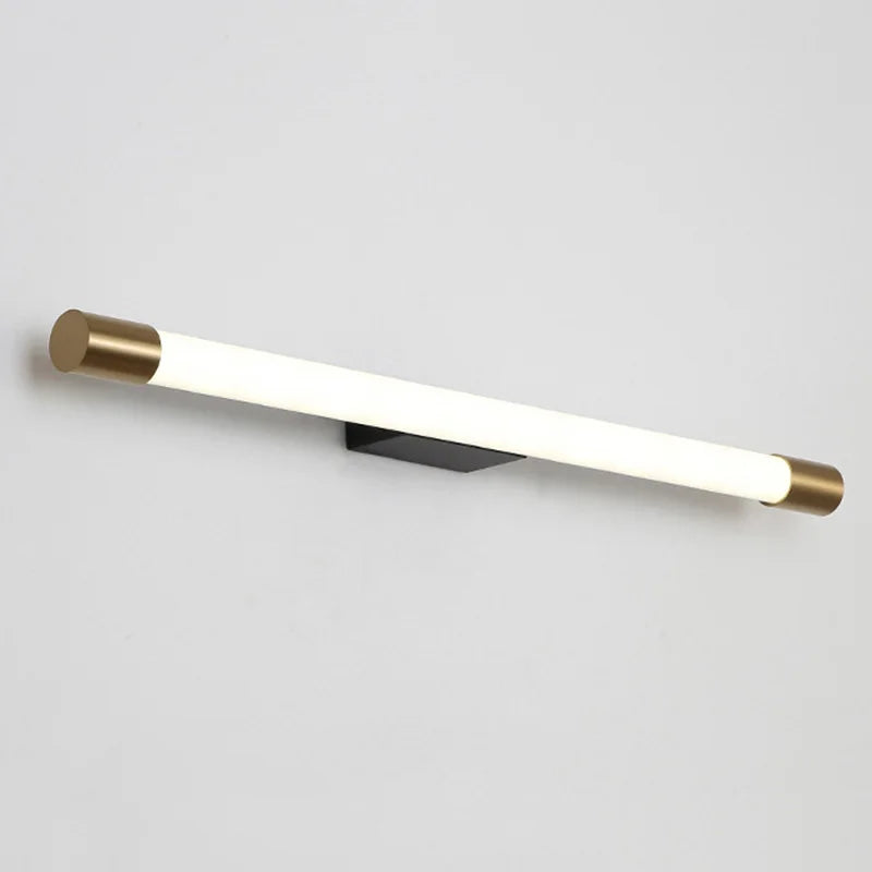Nordic Black Gold LED Wall Lamp for Bathroom Mirrors