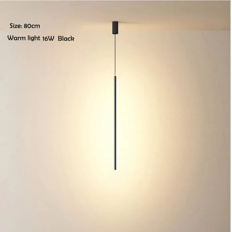 LED Long Line Chandelier for Living Room and Bedroom