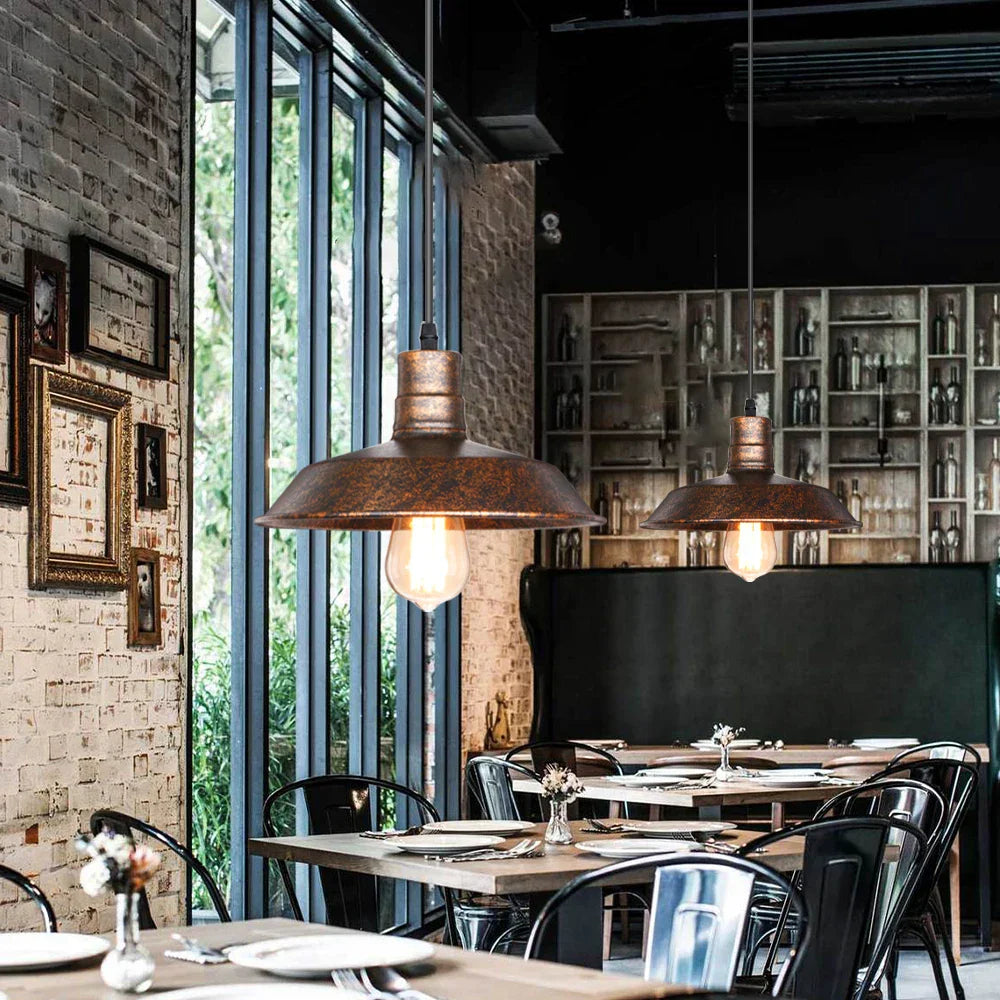 Retro Loft Pendant Lamp LED Chandelier for Home Kitchen Lighting