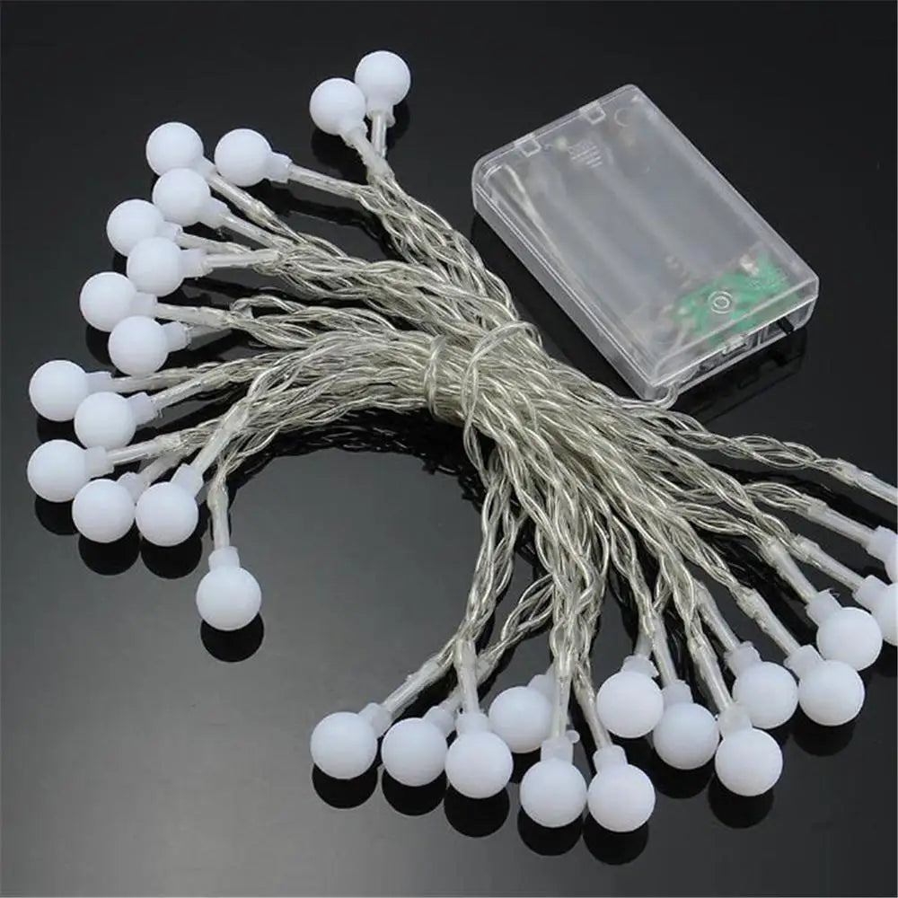 LED Globe Ball String Lights for Indoor Outdoor Decor