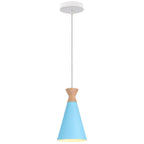 Vintage Modern Wood Pendant Lamp | Nordic Industrial LED Hanging Light