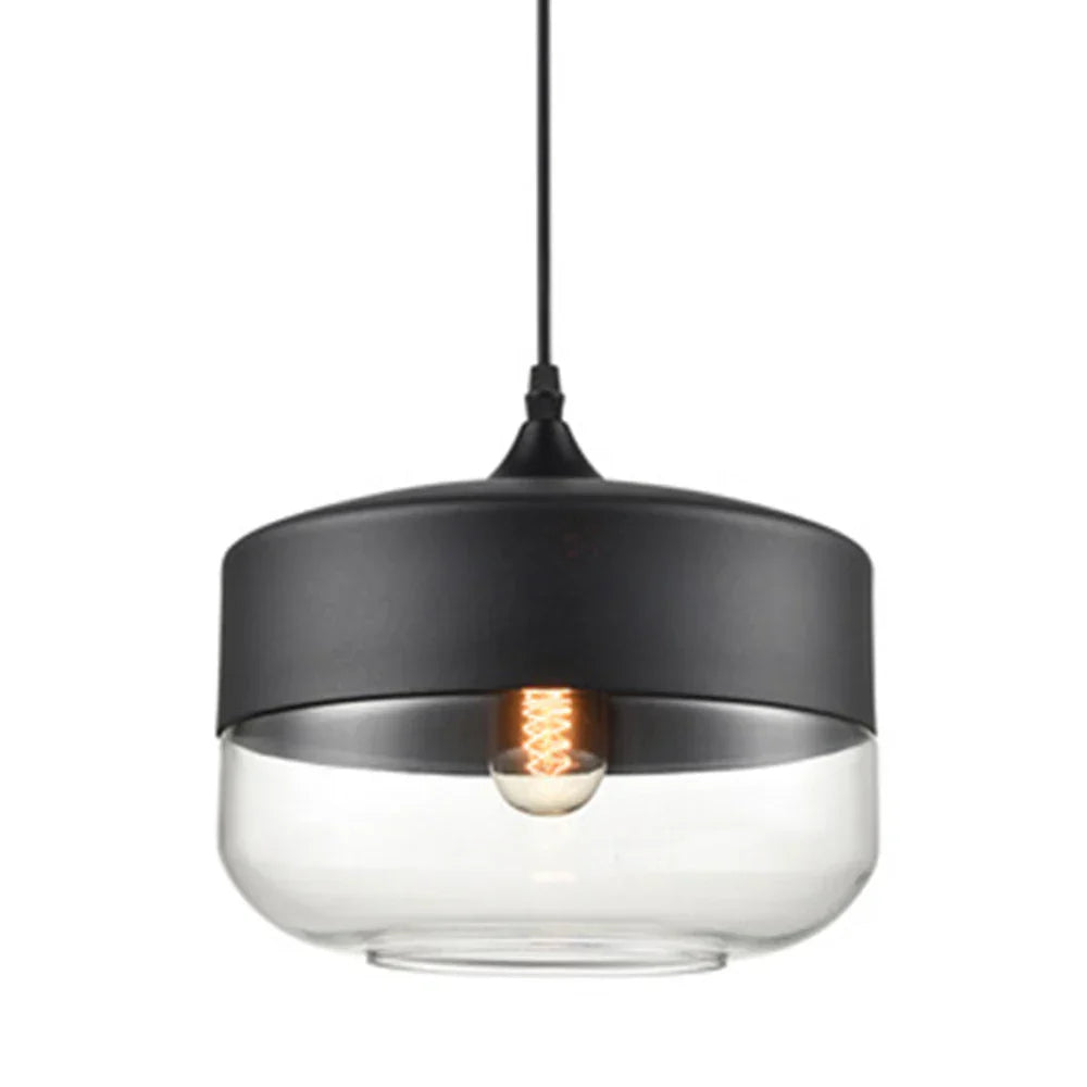 Modern Loft Glass Pendant Lamp LED Hanging Lights - Kitchen, Restaurant, Living Room