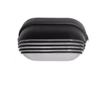 Black Bulkhead Wall Lantern Exterior Wall Light - Security Sconce for Porch & Patio