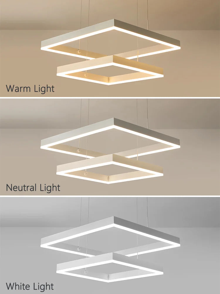 White Headlight Chandelier: Modern Nordic LED Dining Room Bedroom Lamp