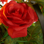 Rose Chandelier: Elegant Lighting Fixture for Tea Shop, Restaurant, Bar