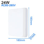 LED Ceiling Light: Modern Ultra-thin Panel, 6-48W, Surface Mounted for Living Room