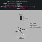 Bedroom Ceiling Lamp LED Modern Nordic Decor Master Room Warm Romantic