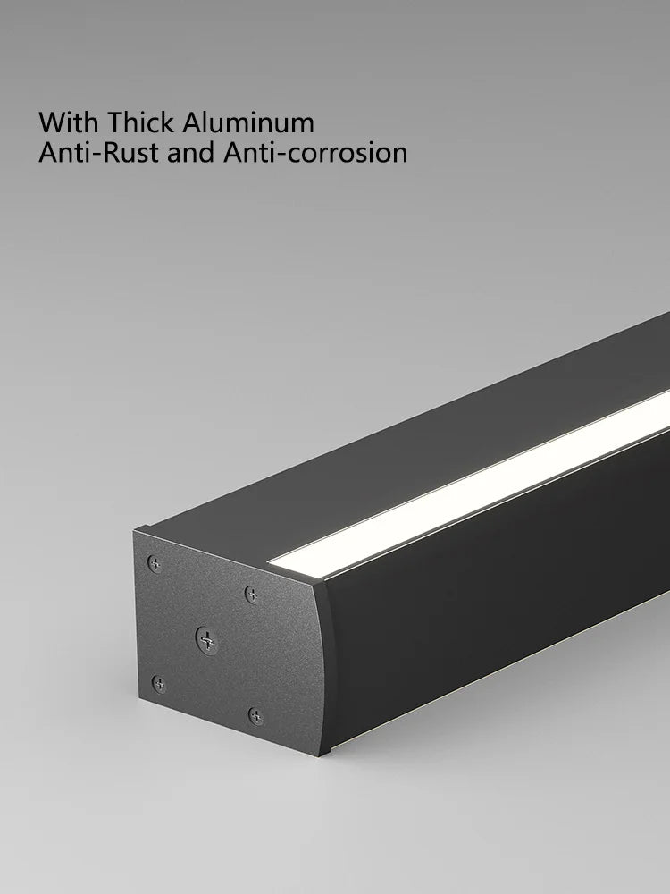 Long Strip Wall Lamp: Minimalist Luxe Ceiling Light for Living Room, Bedroom, Aisle