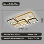 Dimmable LED Ceiling Light for Living Room and Bedroom