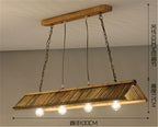 Bamboo Pendant Chandelier: Chinese Classic for Kitchen, Cafe, Bar, Inn, Restaurant Lighting