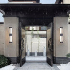 Outdoor Waterproof LED Wall Sconce Light for Garden, Porch, or Patio