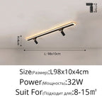 Modern Vintage Iron Ceiling Spotlights for Living Room Study & Wardrobe. Enhance your Space with Track Lighting.