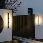 Outdoor Wall Light: Waterproof Aluminum Wall Lamp with Remote Control
