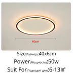 Modern Dimmable LED Ceiling Chandelier for Living Bedroom Study Room Lighting