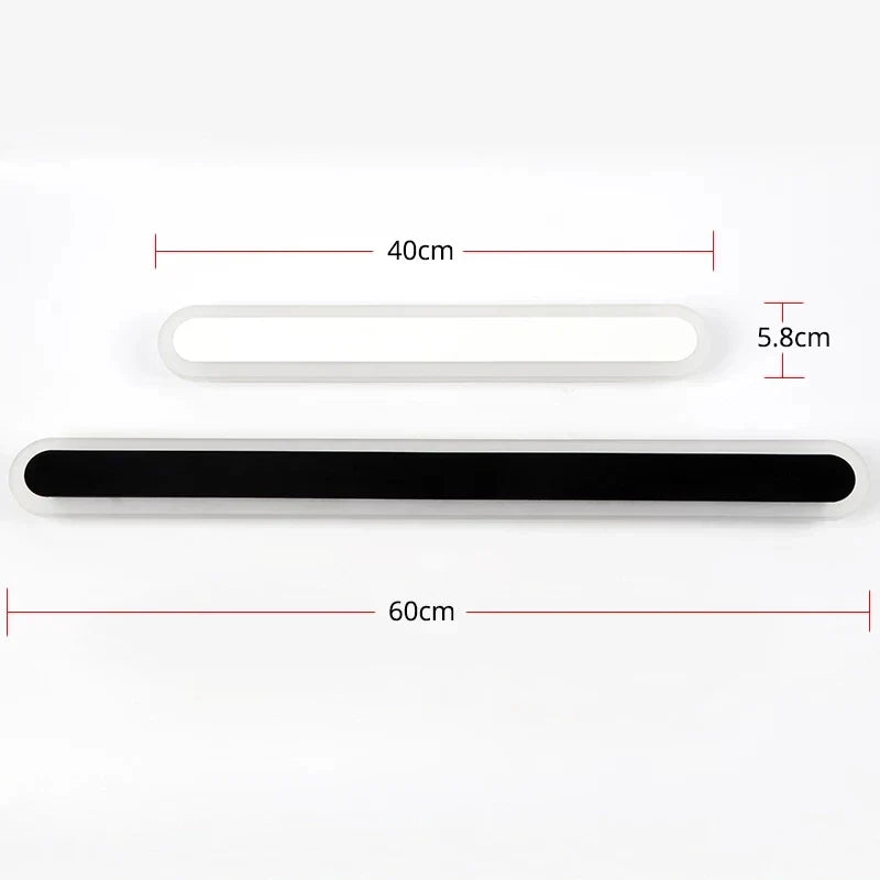 LED RGB Wall Light for Bathroom Mirror Bedroom Bedside Indoor Decoration