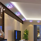 Modern Crystal Ceiling Lights for Elegant Living Room and Corridor Lighting